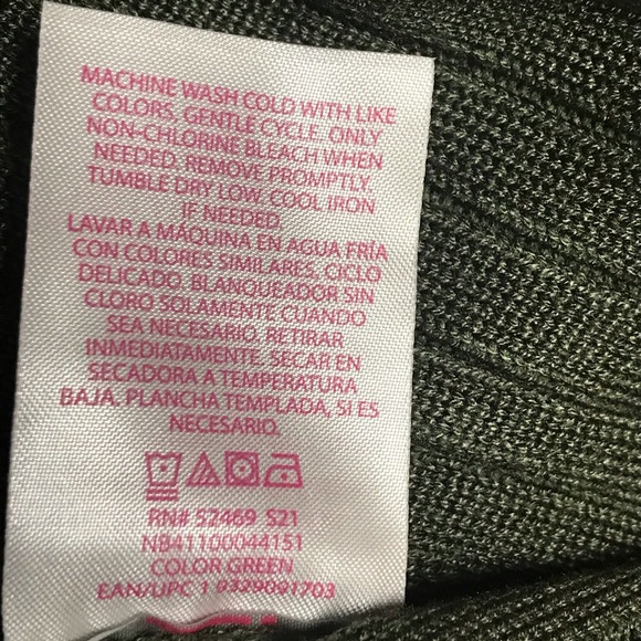 2 Piece Ribbed Knit V Neck Crop Top and High Waist MIDI, Bodycon Pencil Skirt - Picture 8 of 8